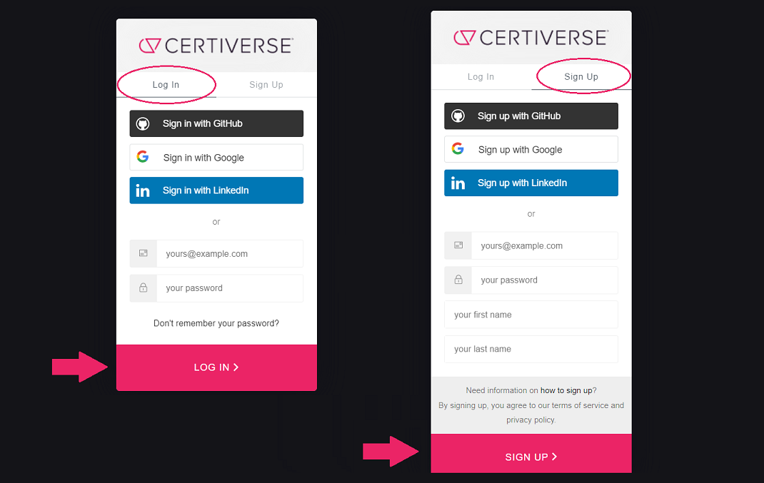 signing-up-with-certiverse
